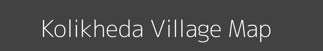 Map of Kolikheda Village in Madhya Pradesh Image