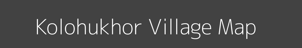 Map of Kolohukhor Village in Uttar Pradesh Image