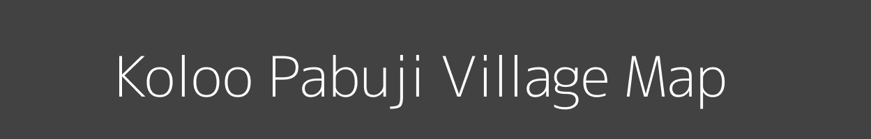 Map of Koloo Pabuji Village in Rajasthan Image