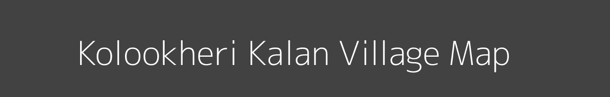 Map of Kolookheri Kalan Village in Rajasthan Image