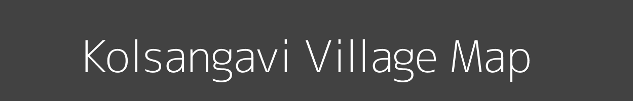 Map of Kolsangavi Village in Maharashtra Image