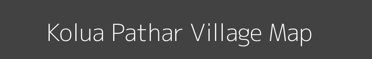 Map of Kolua Pathar Village in Madhya Pradesh Image