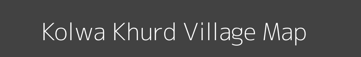 Map of Kolwa Khurd Village in Uttar Pradesh Image