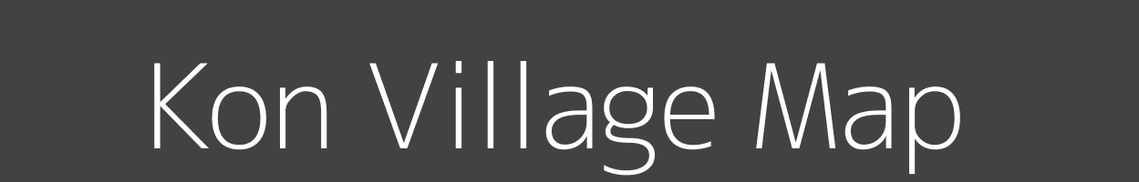 Map of Kon Village in Uttar Pradesh Image