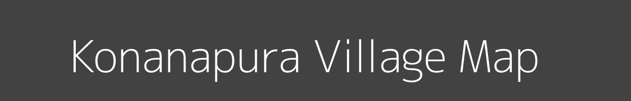 Map of Konanapura Village in Karnataka Image