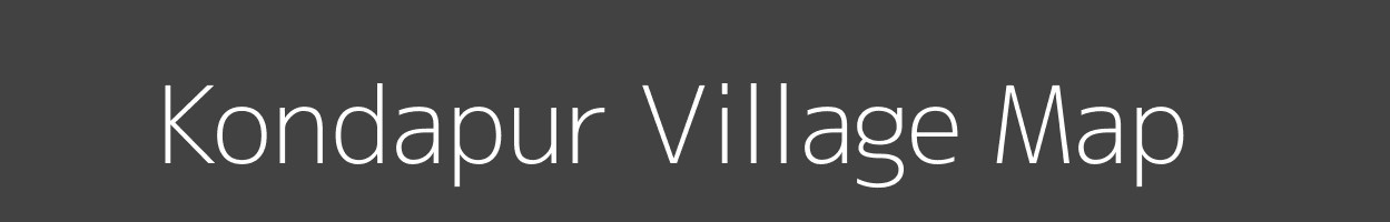 Map of Kondapur Village in Karnataka Image