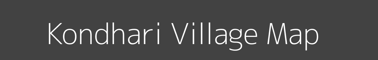 Map of Kondhari Village in Maharashtra Image