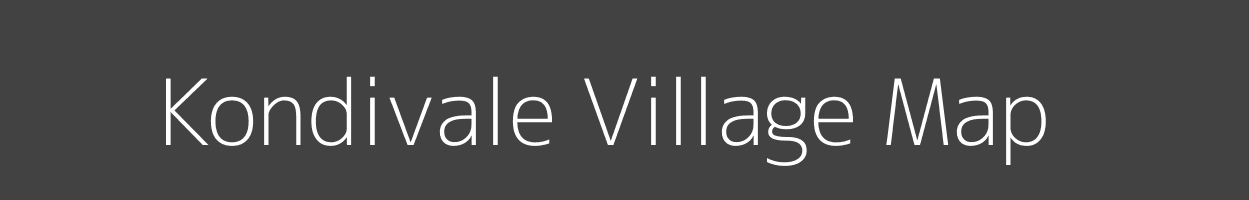 Map of Kondivale Village in Maharashtra Image