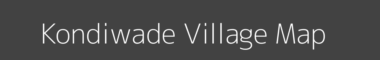 Map of Kondiwade Village in Maharashtra Image