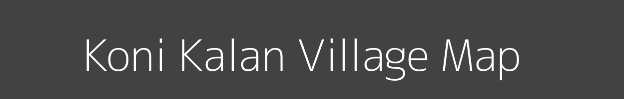 Map of Koni Kalan Village in Madhya Pradesh Image