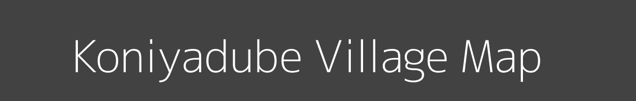Map of Koniyadube Village in Madhya Pradesh Image