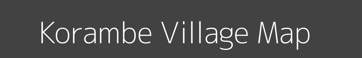 Map of Korambe Village in Jharkhand Image