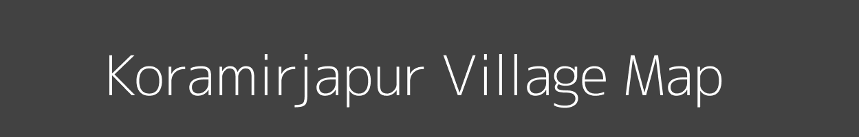 Map of Koramirjapur Village in Odisha Image