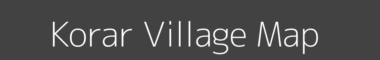 Map of Korar Village in Bihar Image