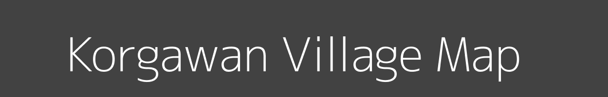 Map of Korgawan Village in Madhya Pradesh Image