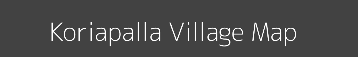 Map of Koriapalla Village in Odisha Image