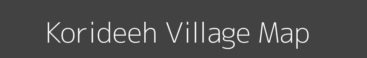 Map of Korideeh Village in Uttar Pradesh Image