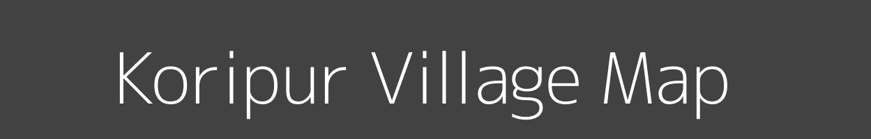 Map of Koripur Village in Uttar Pradesh Image