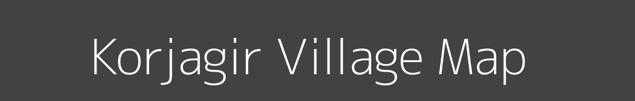 Map of Korjagir Village in Jammu and Kashmir Image