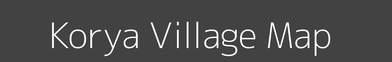 Map of Korya Village in Uttar Pradesh Image