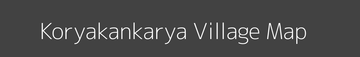 Map of Koryakankarya Village in Madhya Pradesh Image