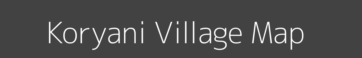 Map of Koryani Village in Uttar Pradesh Image