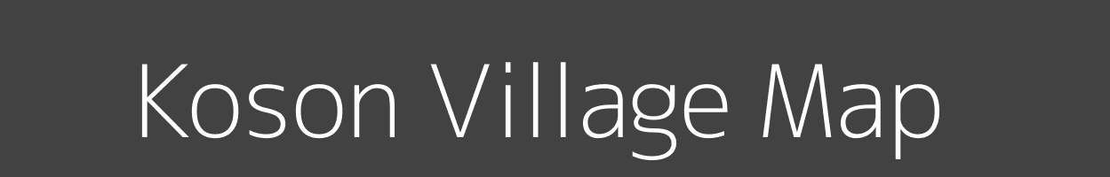 Map of Koson Village in Uttar Pradesh Image