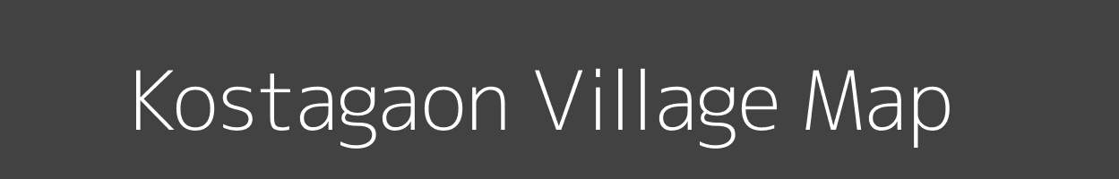 Map of Kostagaon Village in Maharashtra Image