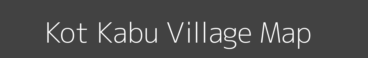 Map of Kot Kabu Village in Jammu and Kashmir Image