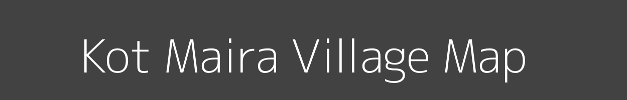 Map of Kot Maira Village in Jammu and Kashmir Image