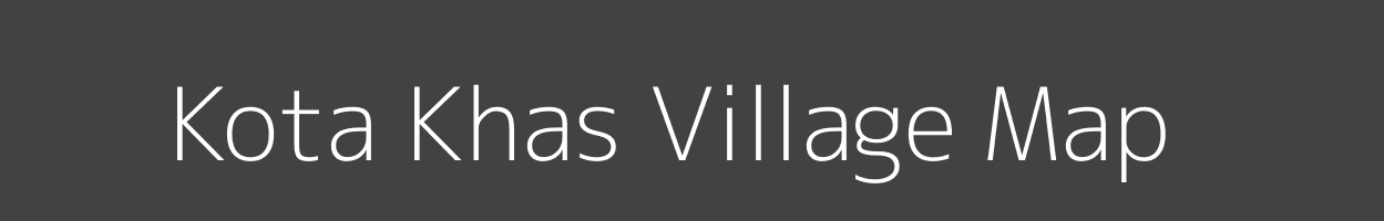 Map of Kota Khas Village in Uttar Pradesh Image