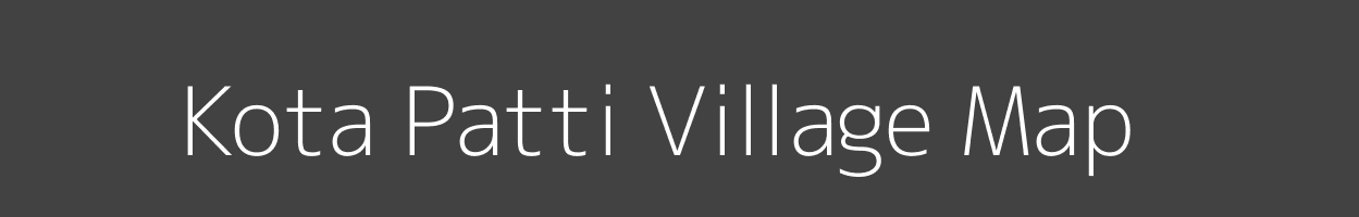 Map of Kota Patti Village in Uttar Pradesh Image