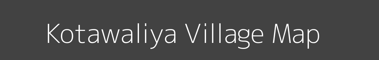 Map of Kotawaliya Village in Uttar Pradesh Image