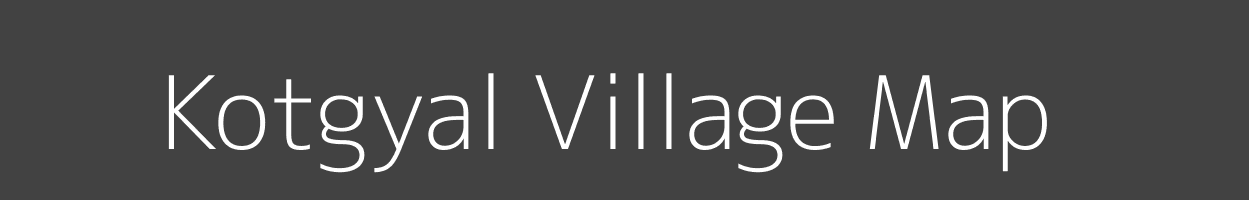 Map of Kotgyal Village in Maharashtra Image