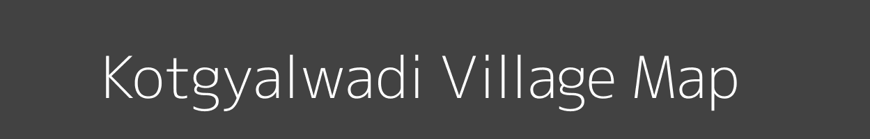 Map of Kotgyalwadi Village in Maharashtra Image