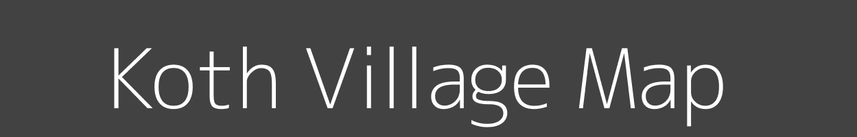 Map of Koth Village in Uttar Pradesh Image