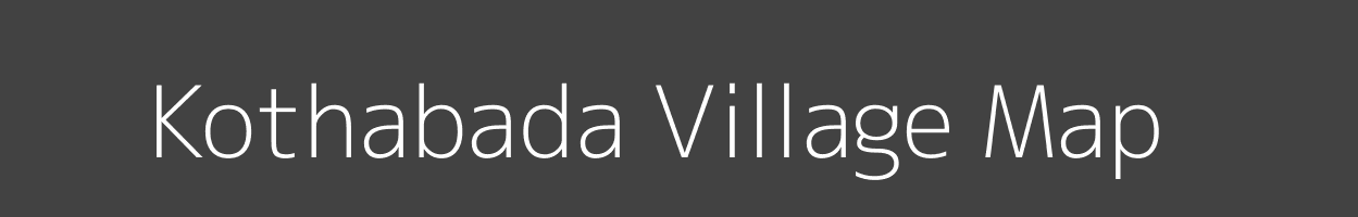 Map of Kothabada Village in Odisha Image