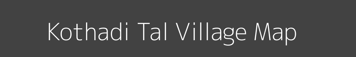 Map of Kothadi Tal Village in Madhya Pradesh Image