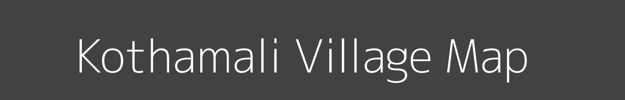 Map of Kothamali Village in Odisha Image