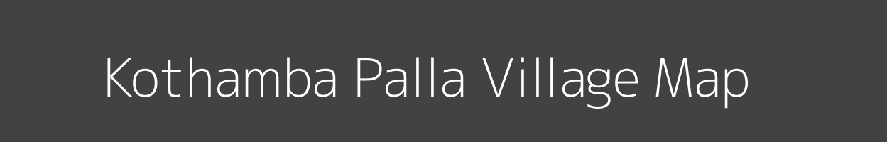 Map of Kothamba Palla Village in Gujarat Image