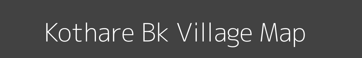 Map of Kothare Bk Village in Maharashtra Image