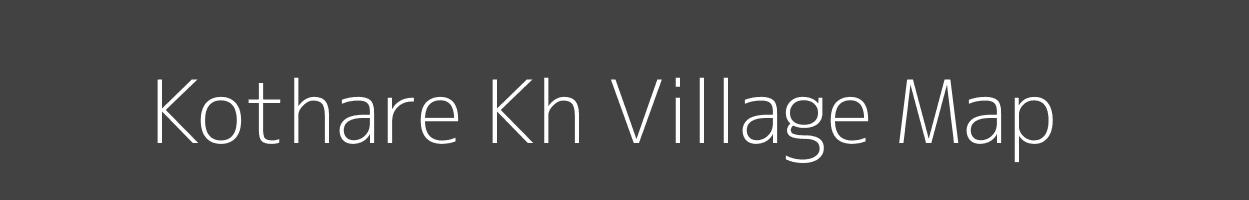 Map of Kothare Kh Village in Maharashtra Image