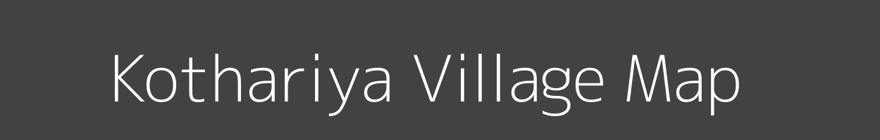 Map of Kothariya Village in Madhya Pradesh Image