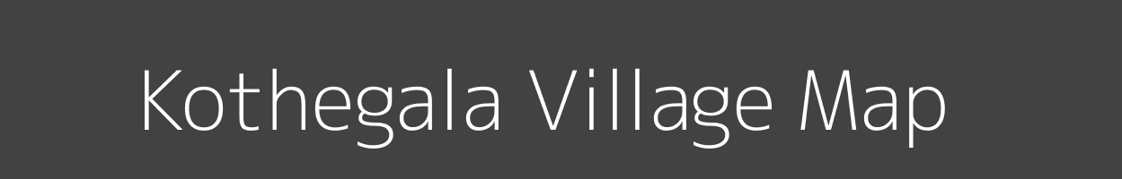 Map of Kothegala Village in Karnataka Image