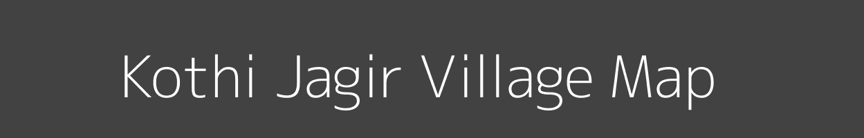 Map of Kothi Jagir Village in Jammu and Kashmir Image