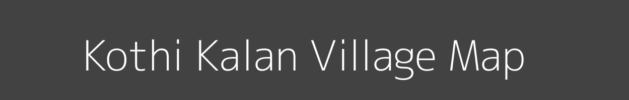 Map of Kothi Kalan Village in Uttar Pradesh Image