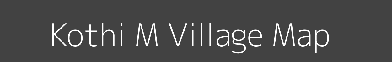 Map of Kothi M Village in Maharashtra Image