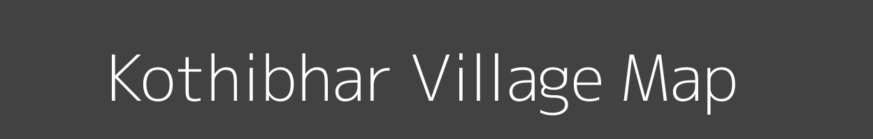 Map of Kothibhar Village in Uttar Pradesh Image