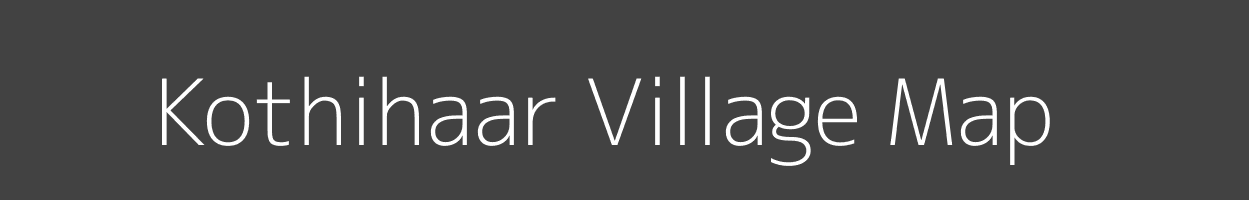 Map of Kothihaar Village in Uttar Pradesh Image