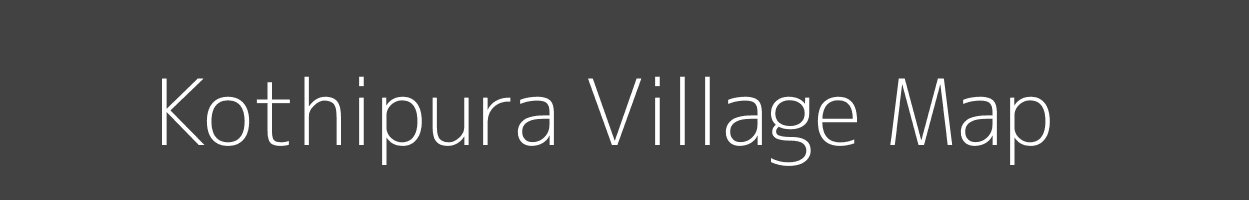 Map of Kothipura Village in Uttar Pradesh Image